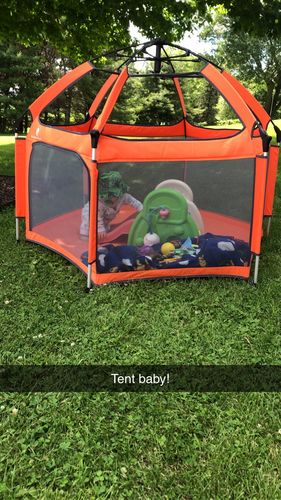 Customer photo review of Pop N' Go® Playpen