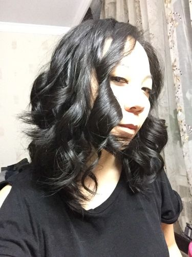 Customer photo review of Scodian Curling Iron