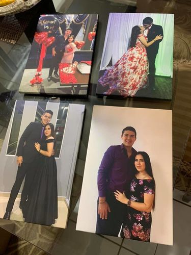 Customer photo review of Portarretrato (c/u)