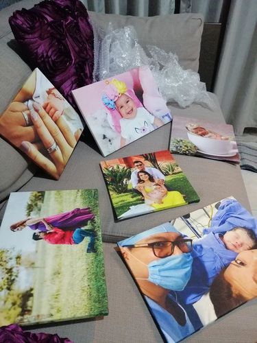 Customer photo review of Portarretrato (c/u)