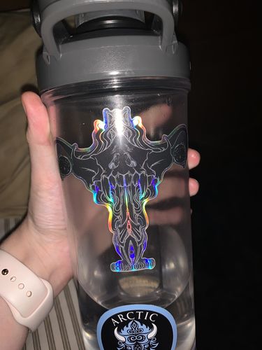 Customer photo review of Death Metal Uterus, Holographic Sticker