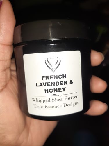 Customer photo review of Lavender & Honey Whipped Shea Body Butter