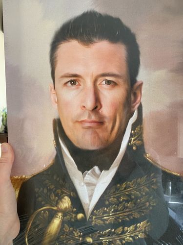 Customer photo review of The General - Custom Canvas
