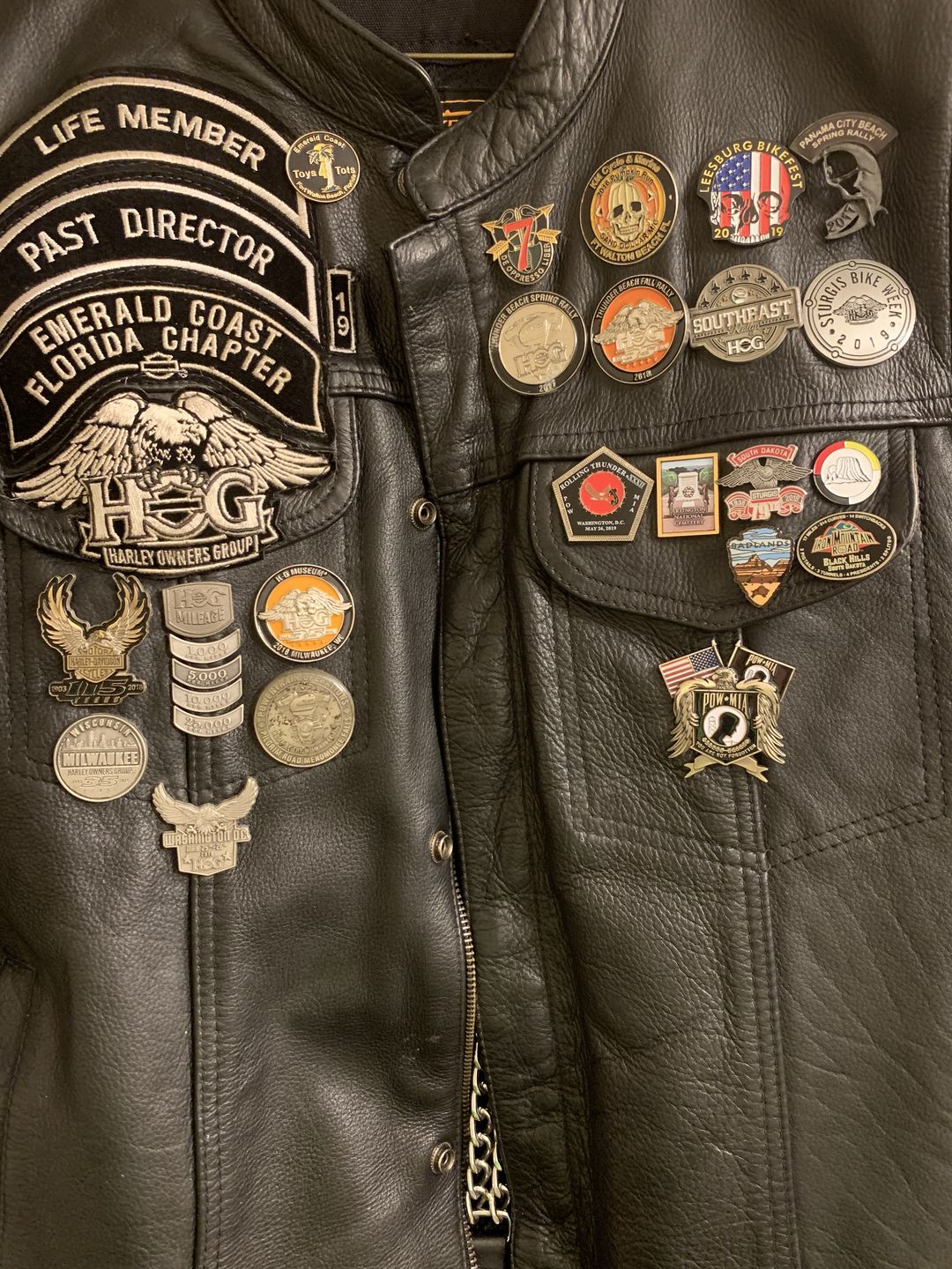 Customer photo review of POW*MIA Memorial Pin