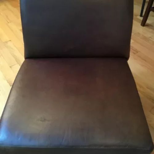 Customer photo review of Optimum Leather Restoration