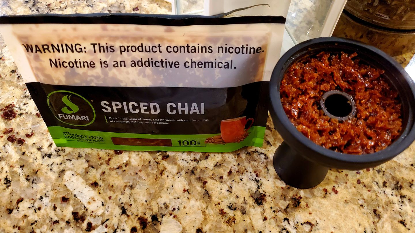 Customer photo review of Fumari Shisha 100g