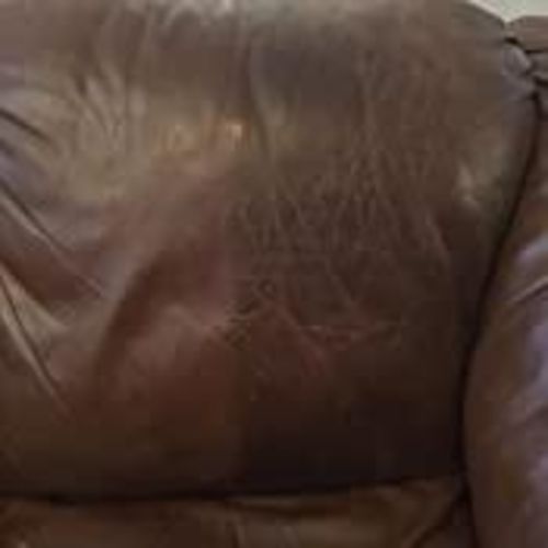 Customer photo review of Optimum Leather Restoration