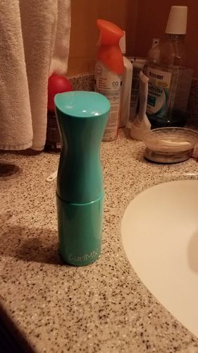 Customer photo review of CurlMix Fine Mister Spray Bottle