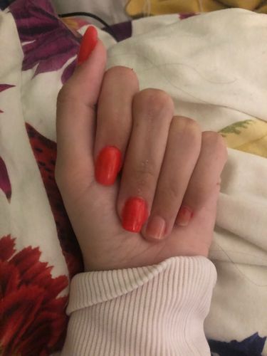 Customer photo review of Poly Gel Varnish Nail Kit