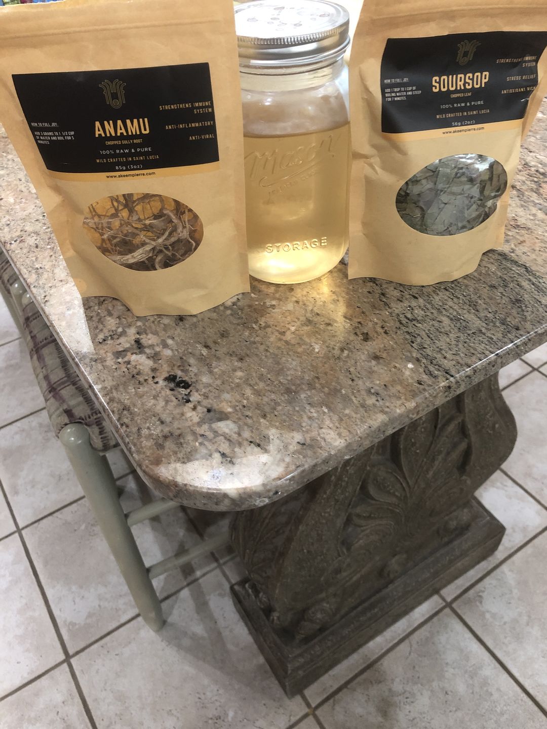 Customer photo review of Soursop Leaf
