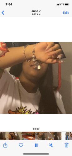 Customer photo review of Mother Daughter Eternal Love Bracelets