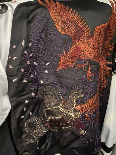 Customer photo review of Four Legendary Creatures Sukajan Souvenir Jacket