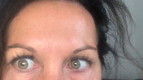 Customer photo review of Magnetic Eyelashes