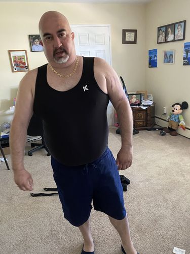 Customer photo review of Men's Heat-Trapping Sweat Vest