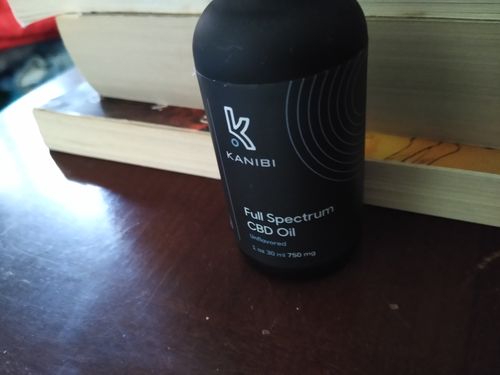 Customer photo review of Full Spectrum CBD Oil Tincture (Bundle version)