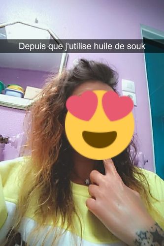 Customer photo review of Huile De Souk - Cure capillaire fortifiante et revitalisante 250ml