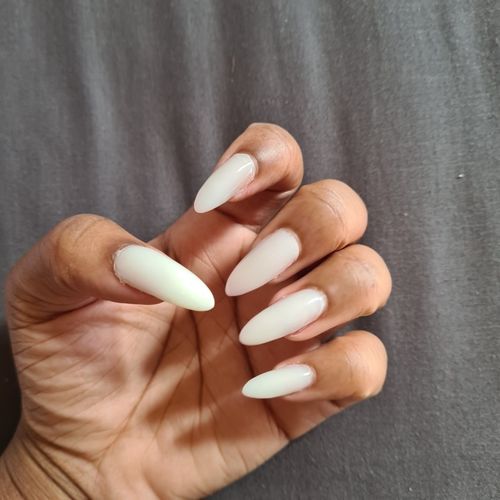 Customer photo review of Poly Gel Varnish Nail Kit