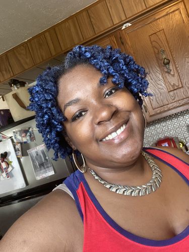 Customer photo review of Get Hued - Cobalt