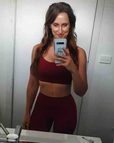 Customer photo review of Freedom Scrunch Leggings OG