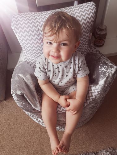 Customer photo review of Build Your Own Bean Bag Chair - Normal - Customer's Product with price 50.99