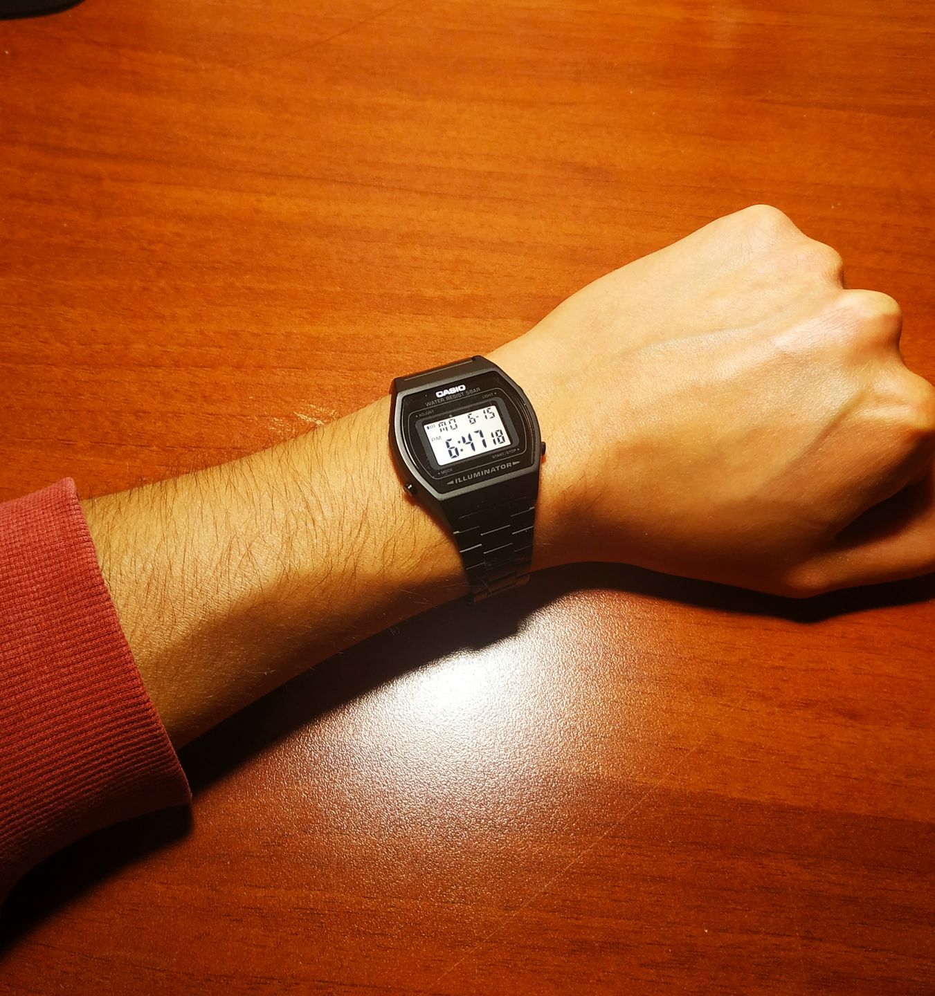 Customer photo review of Reloj Casio Vintage B640WB-1ADF Digital Metálico Negro