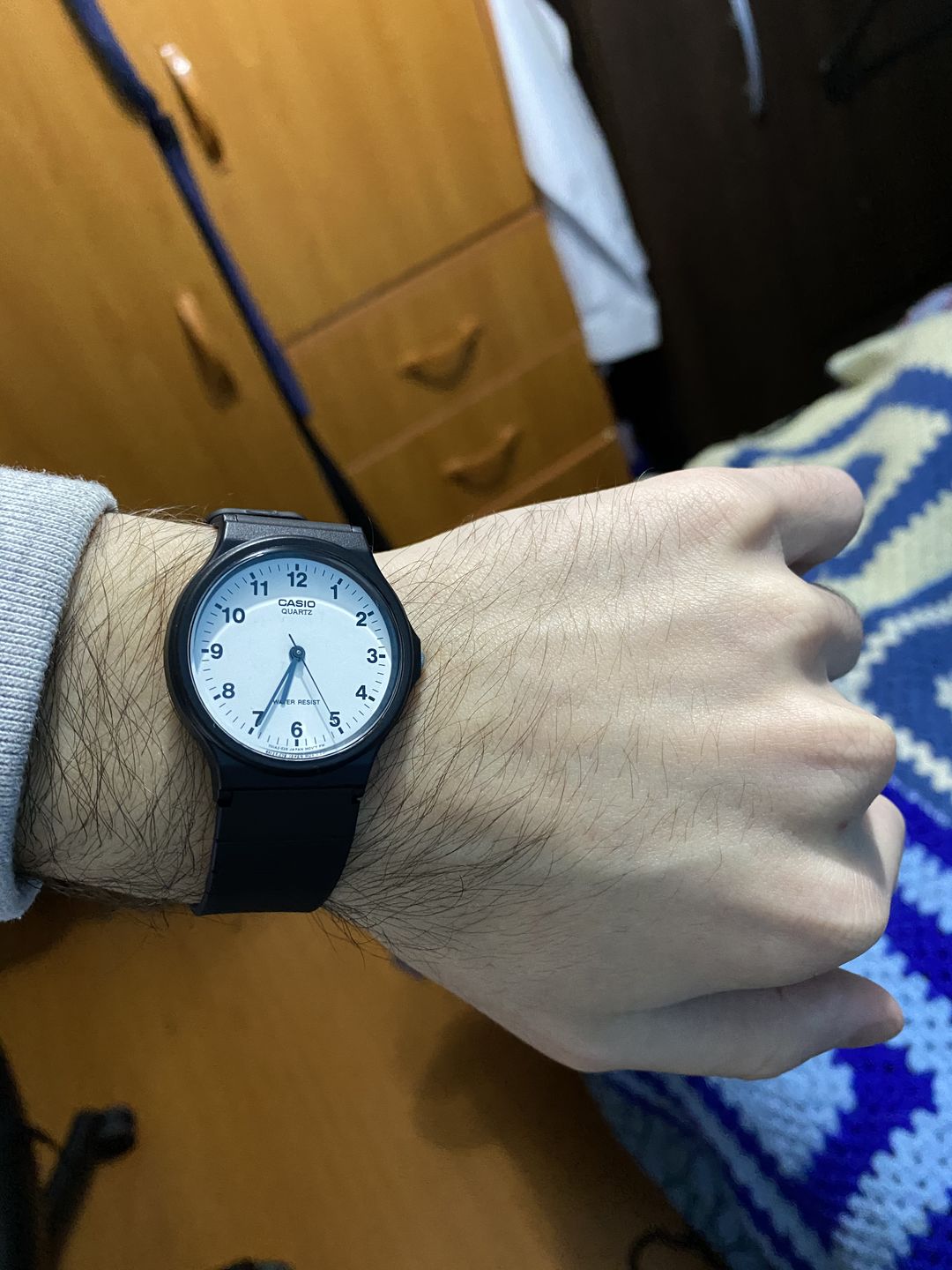 Customer photo review of Reloj Casio Vintage MQ-24-7BLDF Blanco Números