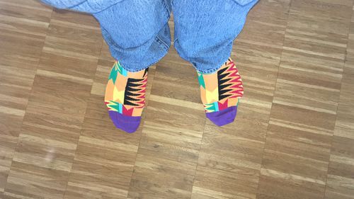 Customer photo review of The Classic Afrisocks Collection