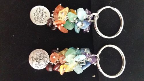 Customer photo review of Porte clés 7 chakras