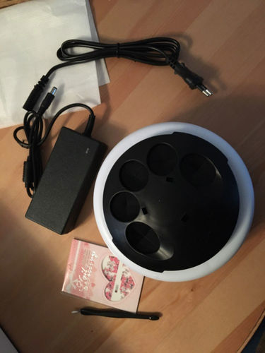 Customer photo review of MALONIA™ | Bain vapeur pour vernis à ongles