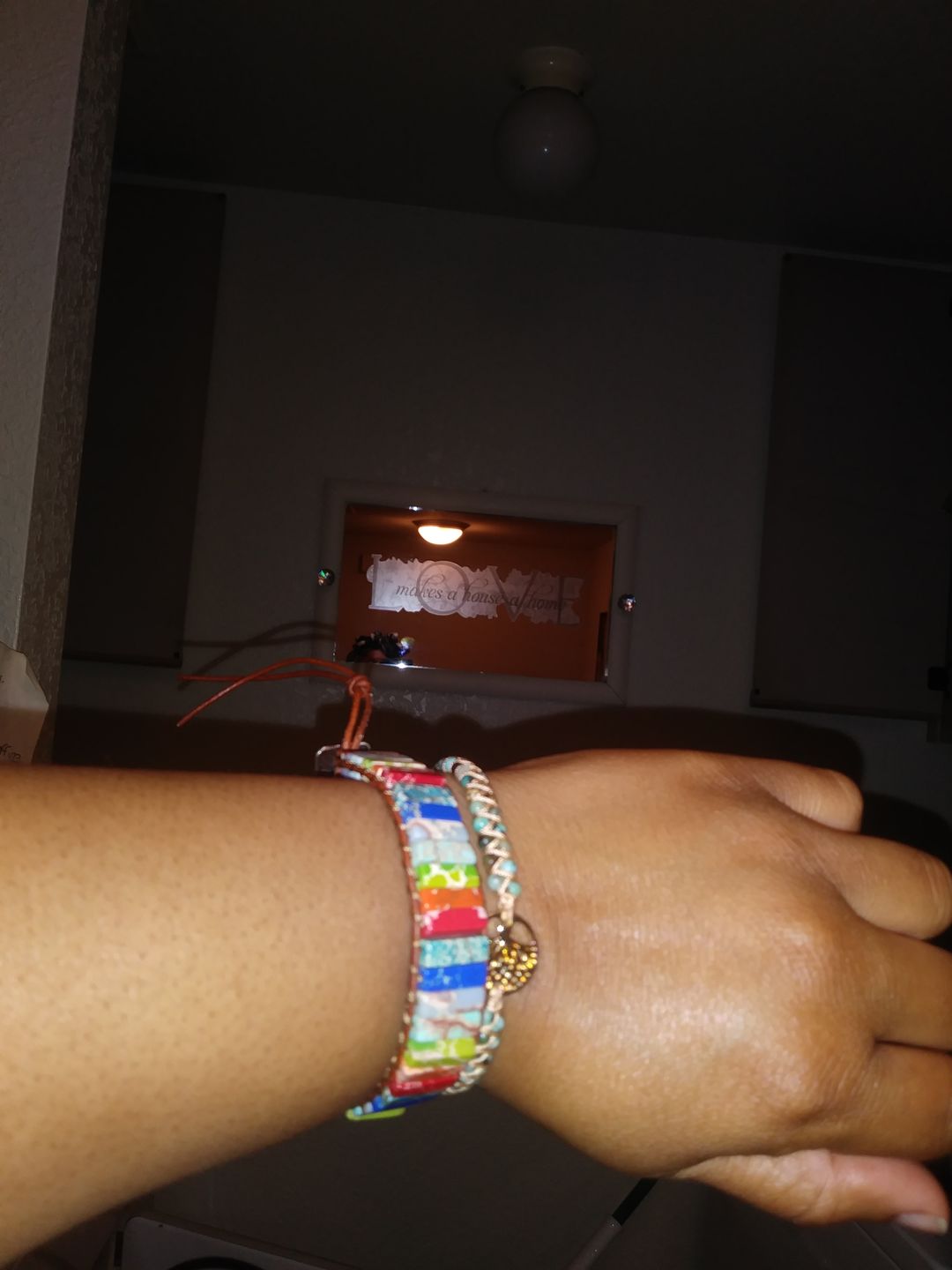 Customer photo review of Chakra Energy Bracelet