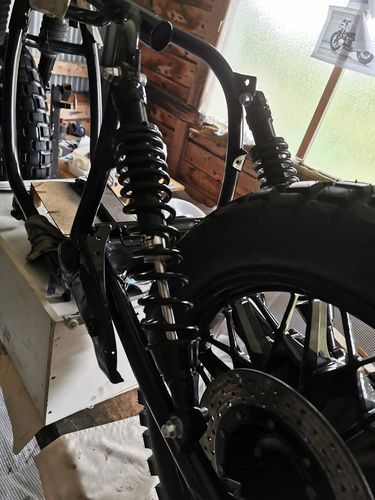 Customer photo review of Amortisseurs spécial Bobber pour BMW R45/60/65/75/80/100 YSS 420mm