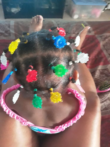 Customer photo review of Nae Nae's 9oz Hair Boost Special