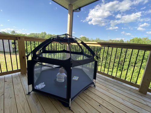 Customer photo review of Pop N' Go® Playpen