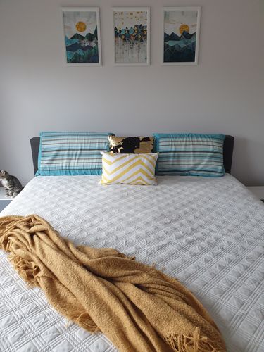 Customer photo review of Geometric Sun Landscape