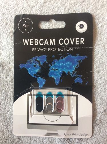 Customer photo review of Anti-Spy Webcam Cover for Notebooks, Laptops, Smartphones Camera Cover Metal Sticker