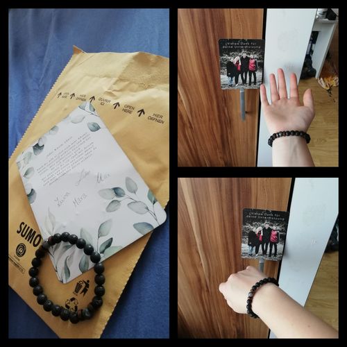 Customer photo review of Vulkanstein Armband