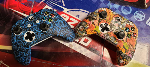 Customer photo review of Blue Motif