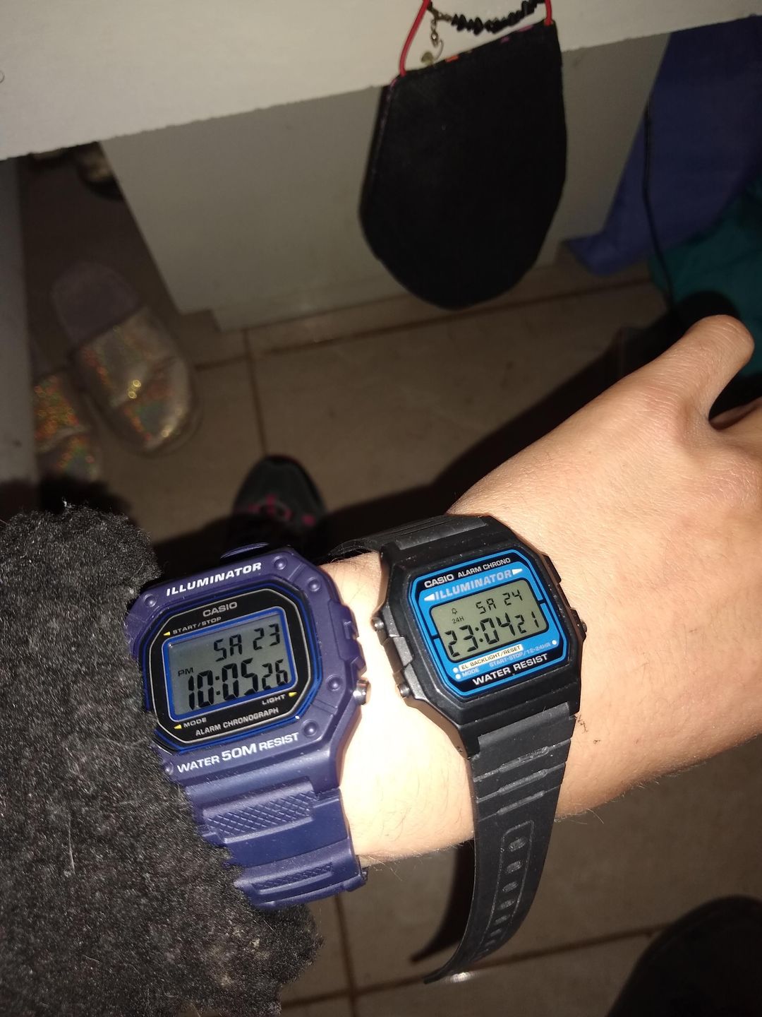 Customer photo review of Reloj Casio Vintage W-218H-2AVDF Azul