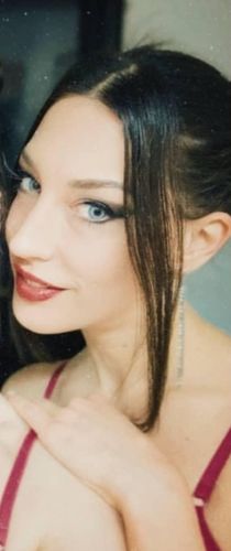 Customer photo review of Pro Crystal Gray Prescription Colored Contact Lenses