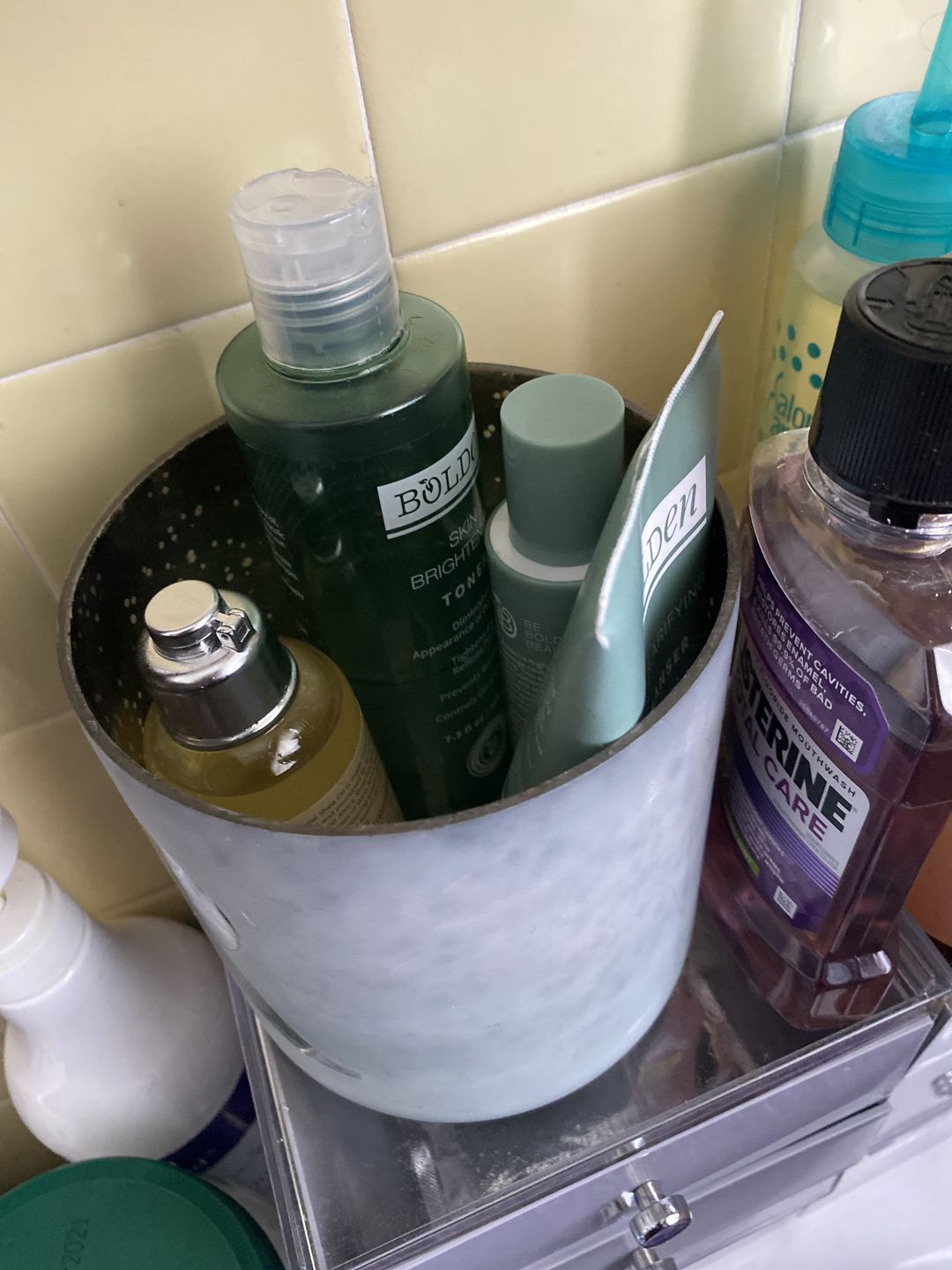 Customer photo review of Bolden Clear Skin Kit