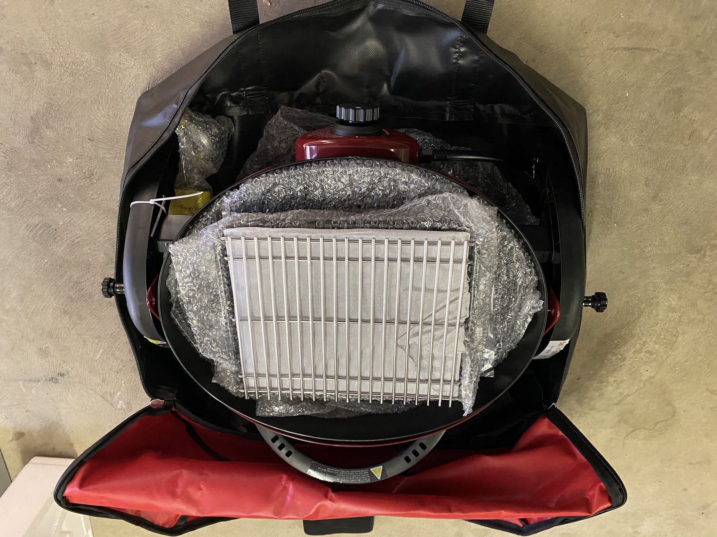 Customer photo review of Ziggy Single Burner BBQ Bag