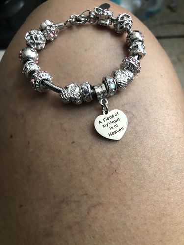 Customer photo review of Piece Of My Heart Bracelet