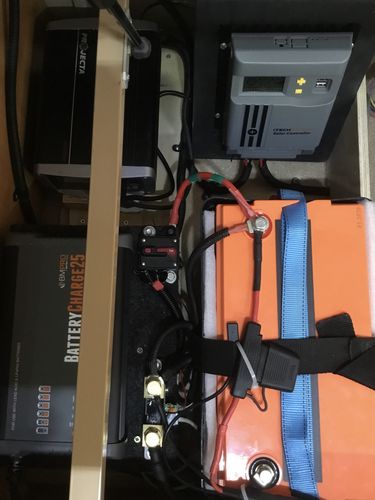 Customer photo review of iTECH120X 12V 120Ah Lithium Ion Battery LiFePO4 Deep Cycle Camping RV Solar