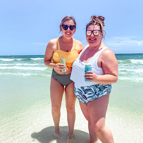 Customer photo review of Stay-Cation Top | Yellow | Final Sale