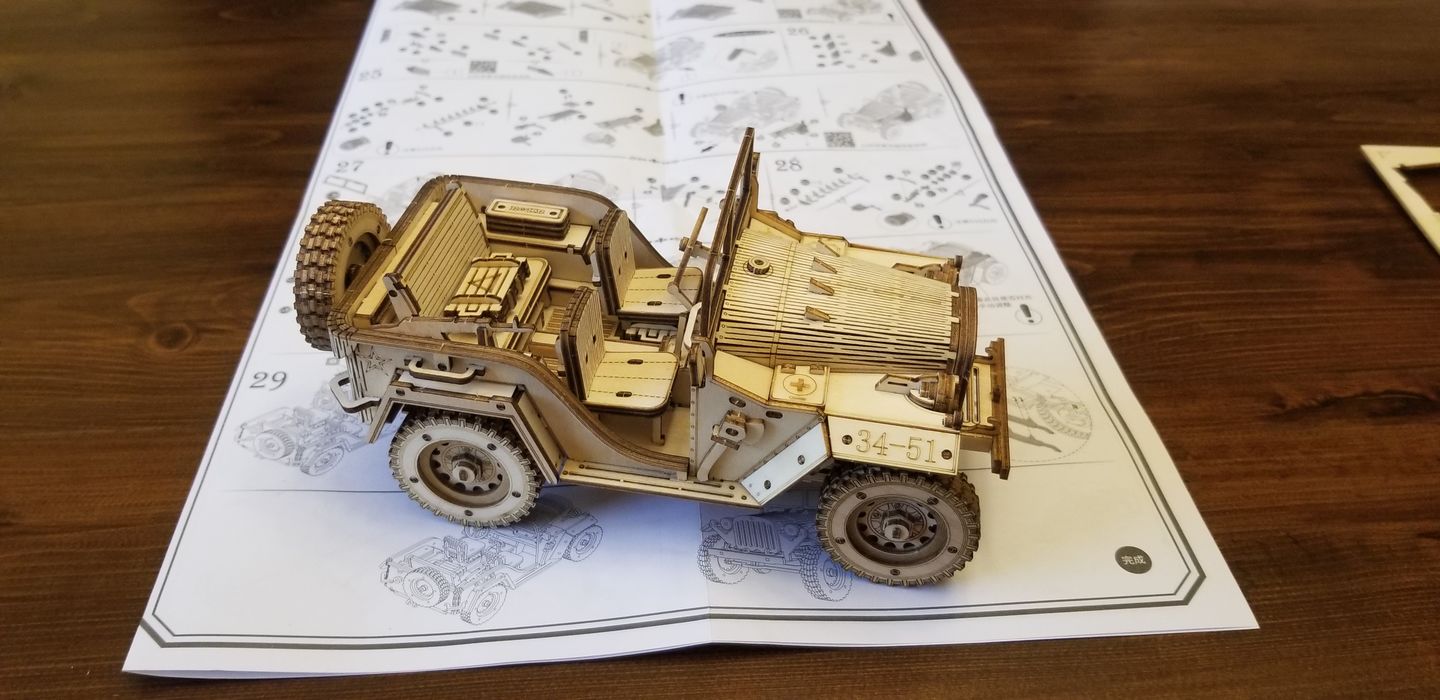 Customer photo review of Army Jeep