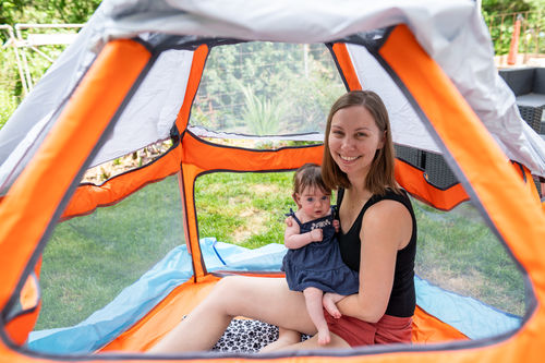 Customer photo review of Pop N' Go® Playpen