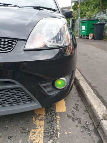 Customer photo review of Ford Fiesta MK6 ST / S Fog Light Armour