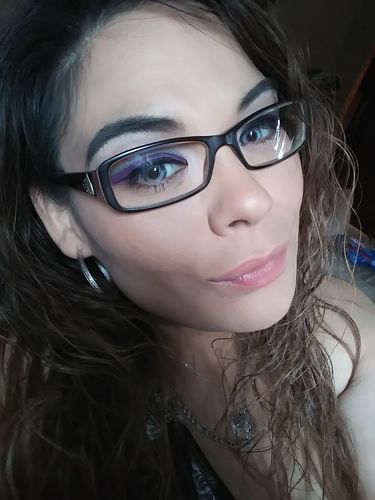 Customer photo review of Pro Crystal Gray Prescription Colored Contact Lenses