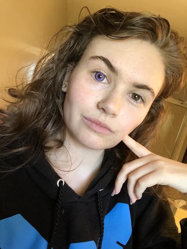 Customer photo review of Vivid Brilliant Purple