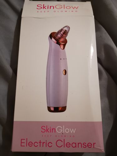 Customer photo review of SkinGlow Electric Cleanser - No More Blackheads